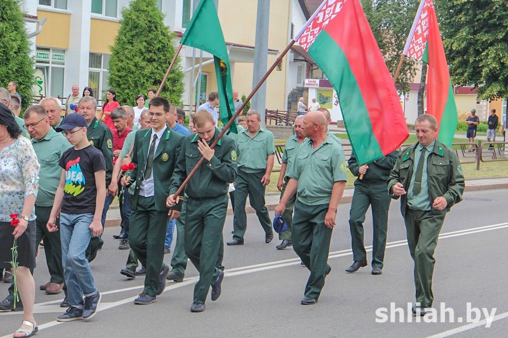 Праздничное шествие в День Независимости прошло в Сморгони