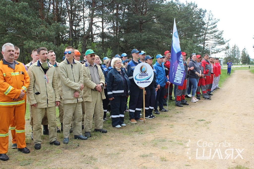 В Сморгони прошли соревнования санитарных дружин и добровольных пожарных формирований