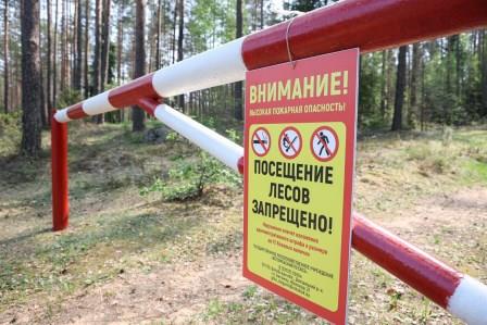 ПОСЕЩЕНИЕ ЛЕСОВ ЗАПРЕЩЕНО