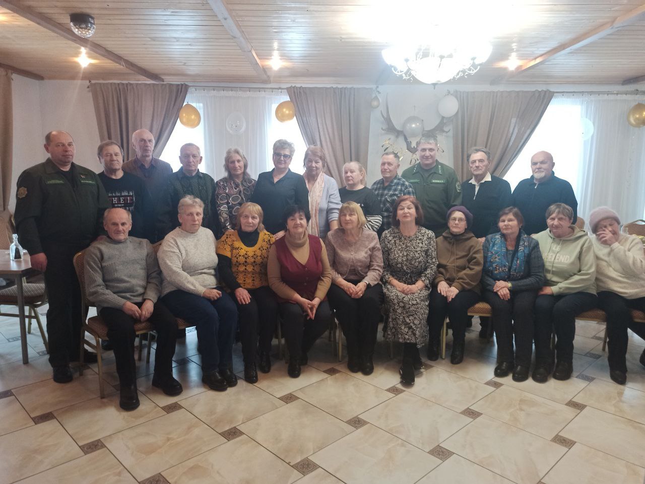 На базе охотничьего комплекса «Ореховка» прошло отчетно-выборное собрание ветеранской организации Сморгонского опытного лесхоза.