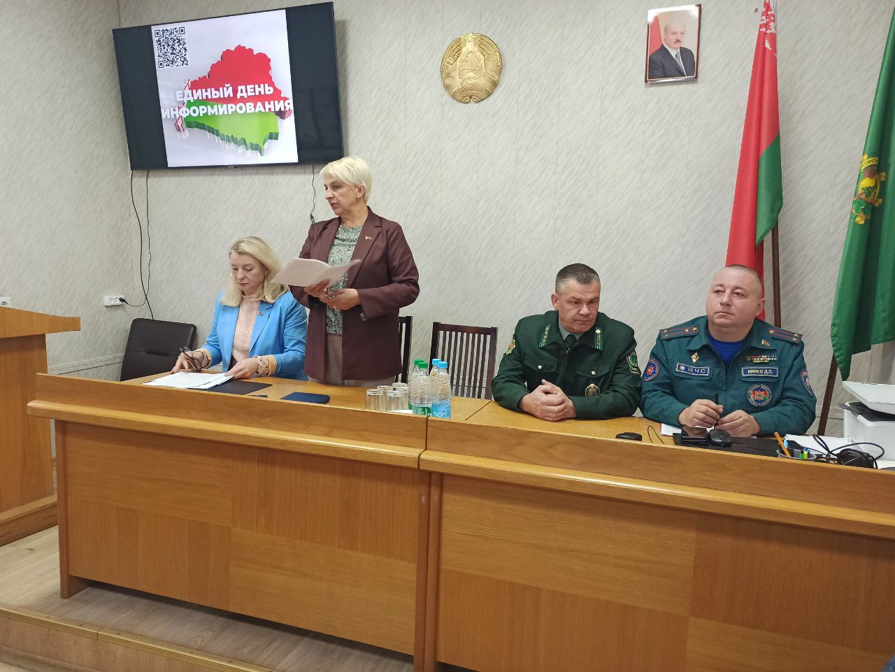В рамках единого дня информирования информационно-пропагандистская группа №1 посетила Сморгонский опытный лесхоз.