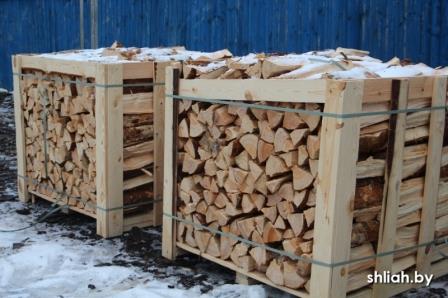 Лесхоз предлагает населению колотые дрова
