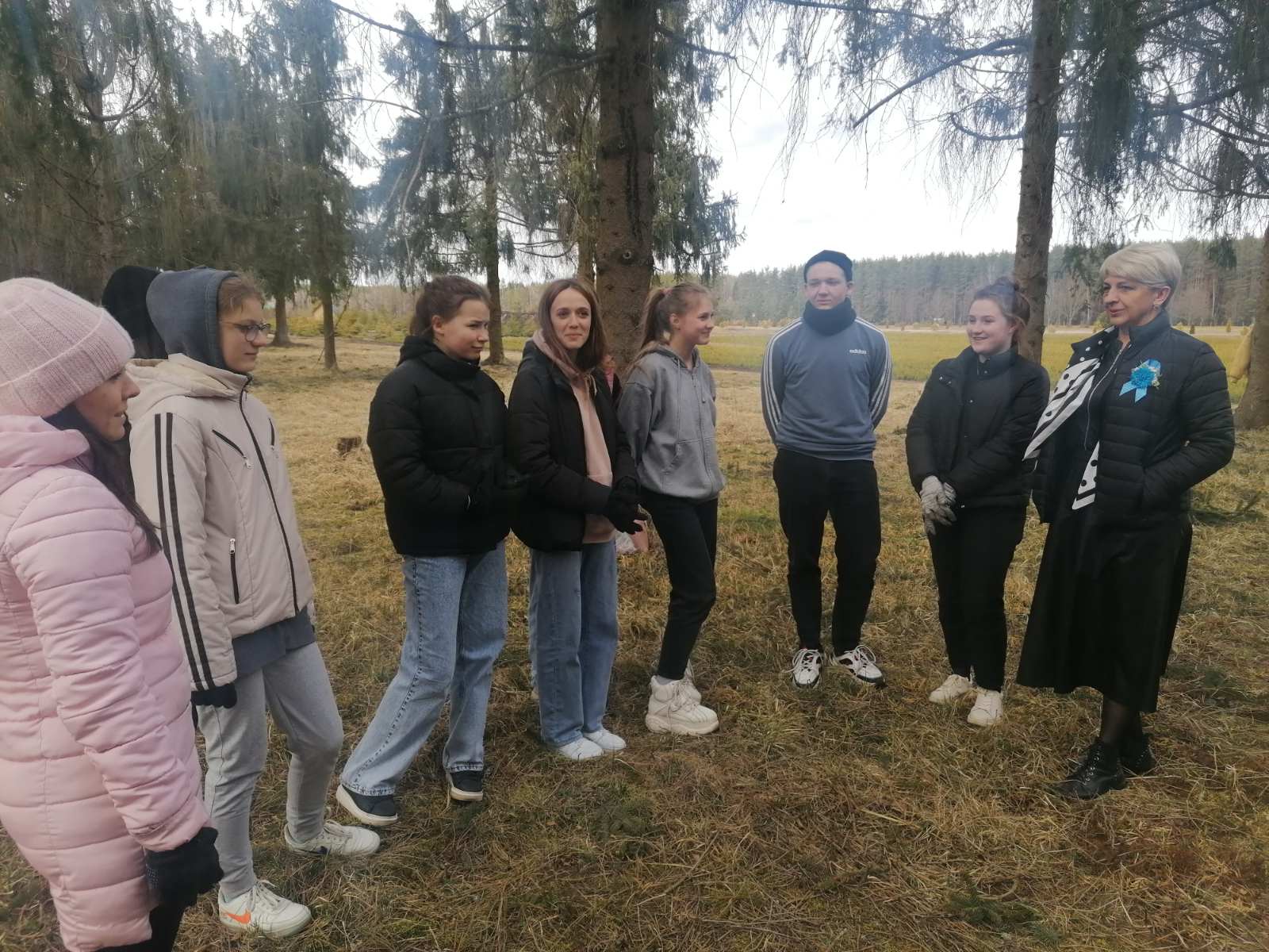 Встреча с экологическим отрядом